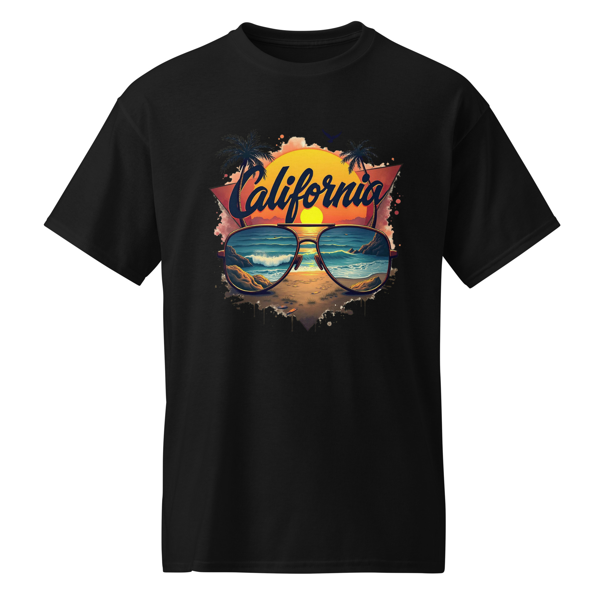 unisex-sports-tee-black-front-680ffc8482cc1.jpg DryBlend® T-Shirt - Image 1