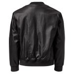 Leather Bomber Jacket - Image 2