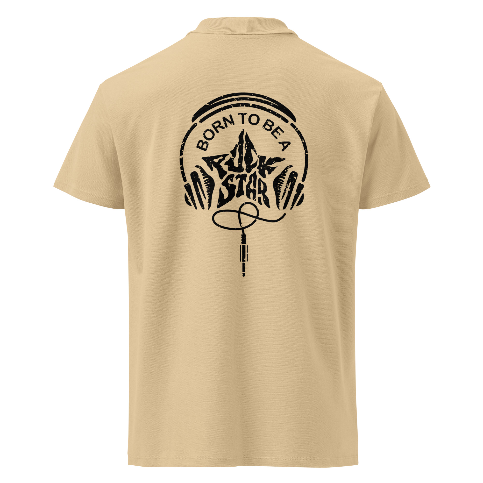 unisex-premium-pique-polo-shirt-sand-back-681a781f3c089.jpg Premium pique polo shirt - Image 1