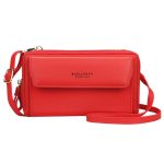 Ladies Long Wallet Double Zipper Large Capacity Diagonal Bag - Image 5