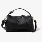 Crossbody Soft Leather Large Capacity Pillow Bag Women's Portable Shoulder Bag - Image 4