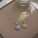 Fashion Moonstone Necklace For Cartoon Princess Love Girl Necklace Novelty Jewelry - Image 2