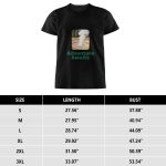 Solid Color Printed Men's Pure Cotton T-shirt - Casual Round Neck, Slightly Elastic, Suitable For Summer Knitted Fabrics, Classic Fit Adult Shirt, Couple Shirt - Image 7