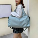 Women Yoga Bag Sports Fitness Dry And Wet Separation Large Capacity Storage Travel Bags Can Carry Yoga Mats - Image 4