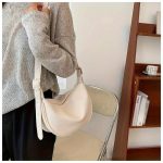 Retro Women's Bag New Style All-match Niche Autumn And Winter Shoulder Messenger Bag Design Shoulder Messenger Bag Office Worker Commuting All-match Dumpling Bag - Image 6