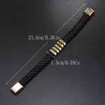 Multi-layer Leather Woven Bracelet Wrist Ring - Image 7