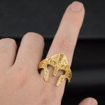 New Personality Warrior Mask Ring Fashion - Image 4