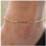 All-match Fresh And Popular Simple Beach Chain Anklet - Image 2