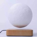 Magnetic Levitation Table Lamp Moon Light 3D Printing Planet Night Light - Image 10