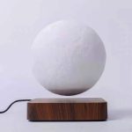 Magnetic Levitation Table Lamp Moon Light 3D Printing Planet Night Light - Image 4