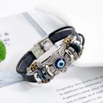 Turkish blue eye alloy accessory bracelet - Image 3
