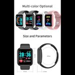 Y68 Smartwatch - Compact Design, Lightweight Construction, With Strapless Strap, Perfect For Everyday Wear - Image 5