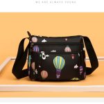 New Fashion Middle-Aged & Elderly Women's Casual Nylon Oxford Crossbody Bag, Multi-Functional Shoulder Bag For Mom - Image 10