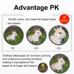 180x100 30x60 HD Military Zoom Powerful Binoculars Day-Low Night Optics Hunting - Image 3