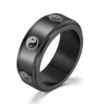 Personality Ring Titanium Steel Hip Hop Simplicity - Image 4