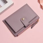 Multi Slot Student Short Zipper Coin Purse - Image 3