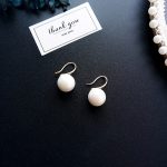 Simple pearl earrings for women - Image 6
