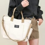 Multi Pocket Tote Bag For Women, Retro Canvas Shoulder Bag, Versatile Crossbody Bag For Daily Use - Image 7