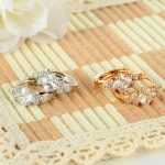 European And American Personalized Square Zircon Earrings - Image 6