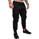 Men's Woven Fabric Casual Pants Corset Pants - Image 3