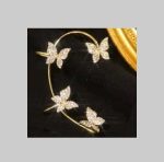 Fashion Earring Butterfly Ear Clip And Ear Hook Jewelry - Image 10