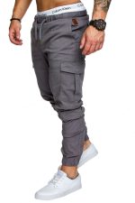Men's Woven Fabric Casual Pants Corset Pants - Image 2