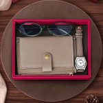 Vintage Women's Quartz Watch With Wallet Glasses Gift Set Box - Image 7