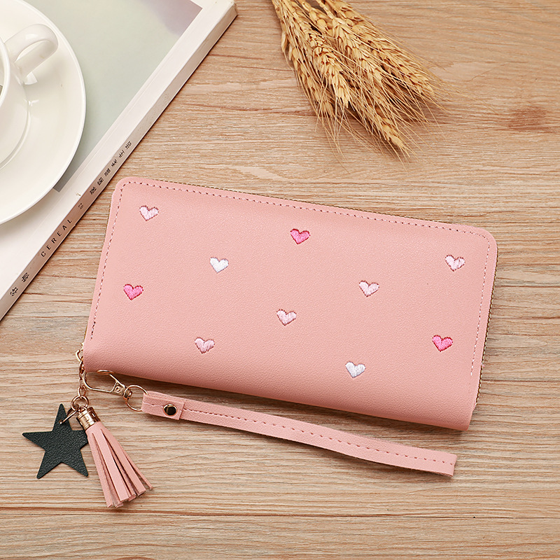 O1CN01nWNYts1flZneh92ZO_2216883164047-0-cib.jpg Soft Women's Large Capacity Women's Multi-card Wallet - Image 1