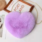 Love Bags For Women Plush Chain Shoulder Bags Valentine's Day Party Bag - Image 9