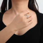 Titanium Steel Ornament Sausage Dog  Adjustable Ring - Image 9