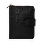 Women's Lychee Pattern Organ Short Wallet - Image 3