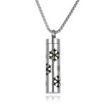 Aromatherapy Pendant Perfume Bottle Essential Oil Titanium Steel - Image 4