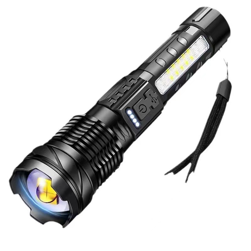 bf3c47ba-c96b-434a-ae64-a549c7490a87.jpg Ultra-bright Multi-function Flashlight - A Must-have For Outdoor Adventures And Rescues, Portable, Durable, And Available In A Variety Of Types - Image 1