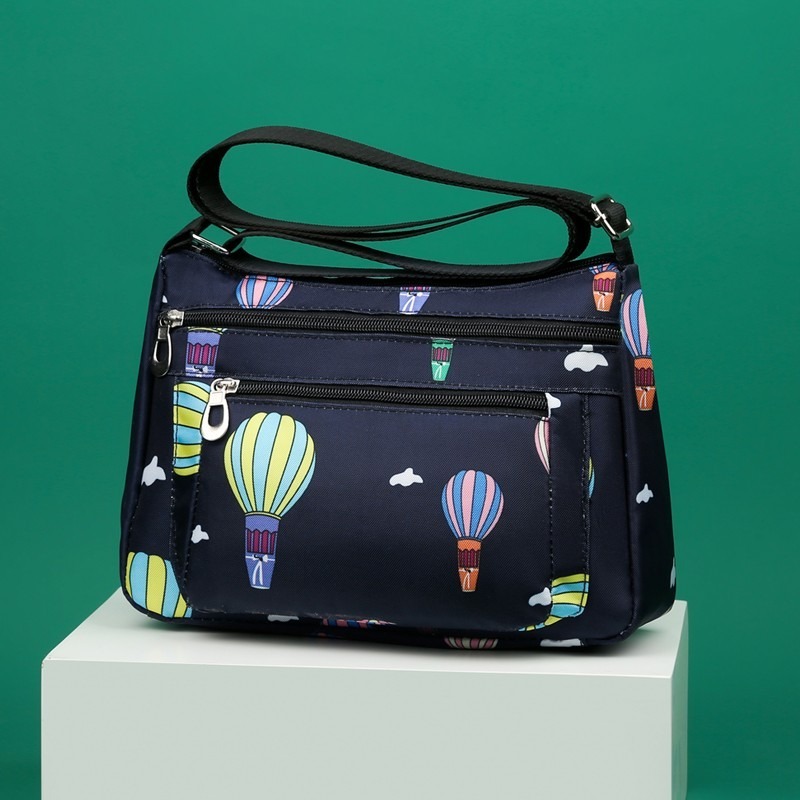 cb014951-f890-4514-81e1-b52857b22e1f.jpg New Fashion Middle-Aged & Elderly Women's Casual Nylon Oxford Crossbody Bag, Multi-Functional Shoulder Bag For Mom - Image 1