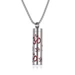 Aromatherapy Pendant Perfume Bottle Essential Oil Titanium Steel - Image 8