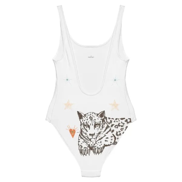 d0d15620-cf29-445b-b43a-e9c2e64d89eb.jpg One Piece Swimsuit In White Jaguar - Image 1