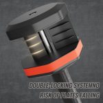 Adjustable Dumbbell Set, 10 In 1 Free Dumbbell For Men And Women, Black Dumbbell For Home Gym, Full Body Workout Fitness, Fast Adjust By Turning Handle 10 Gears55 LB - Image 9