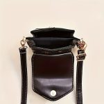 Small Crossbody Phone Bag Travel Crossbody Cellphone Wallet Bag Shoulder Bag Coffee - Image 9
