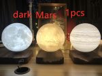 Magnetic Levitation Table Lamp Moon Light 3D Printing Planet Night Light - Image 9