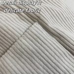 Simple Corduroy Commuter Shoulder Bag Female New Large Capacity Student Commuting To Class Messenger Bag Texture Female Bag - Image 2