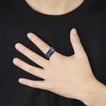 Personality Ring Titanium Steel Hip Hop Simplicity - Image 2