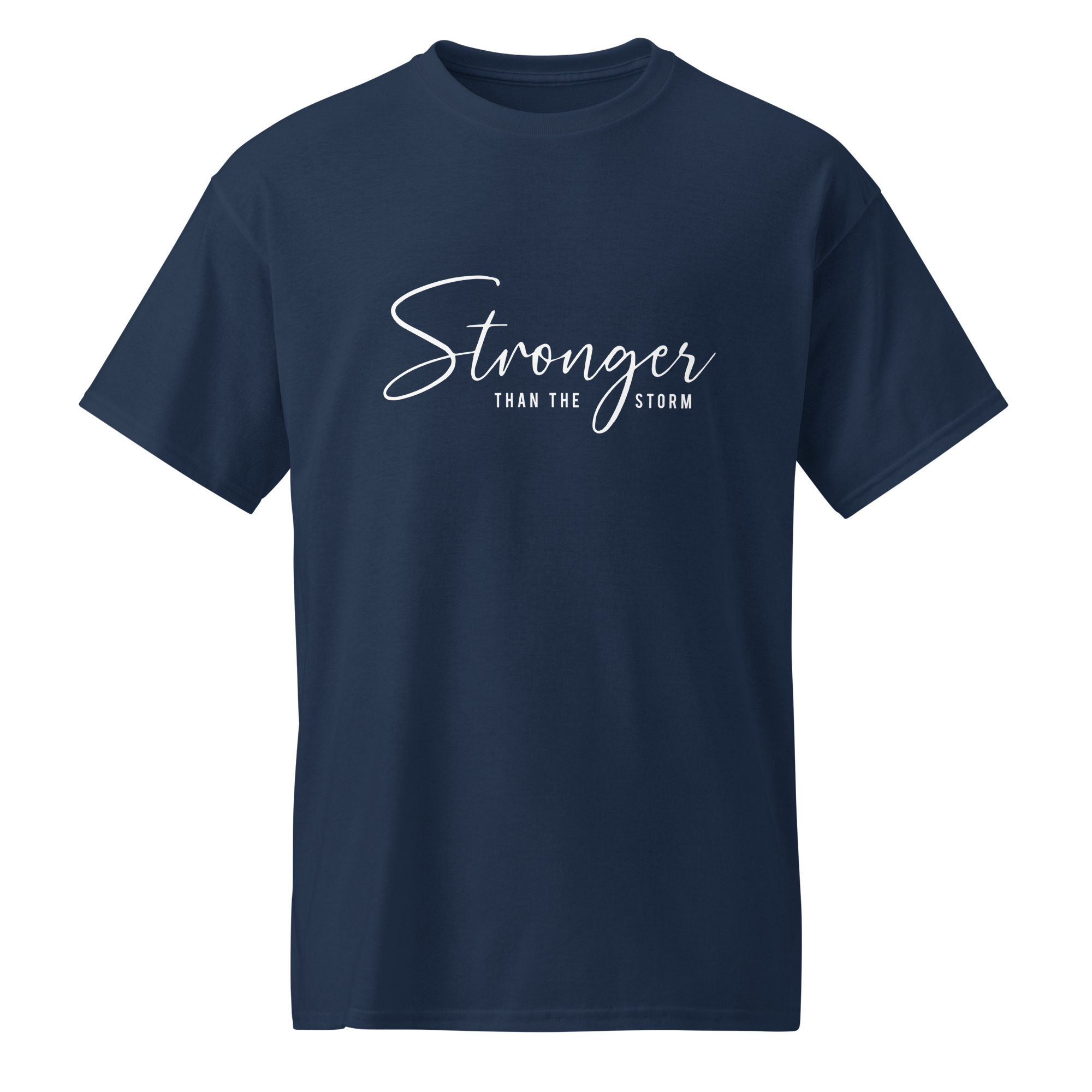 unisex-sports-tee-navy-front-6889300de4075.jpg DryBlend® T-Shirt - Image 1