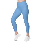 Crossover leggings with pockets - Image 7