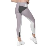 Crossover leggings with pockets - Image 2