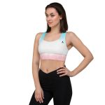 Recycled Longline Sports Bra - Image 2