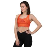 Recycled Longline Sports Bra - Image 2