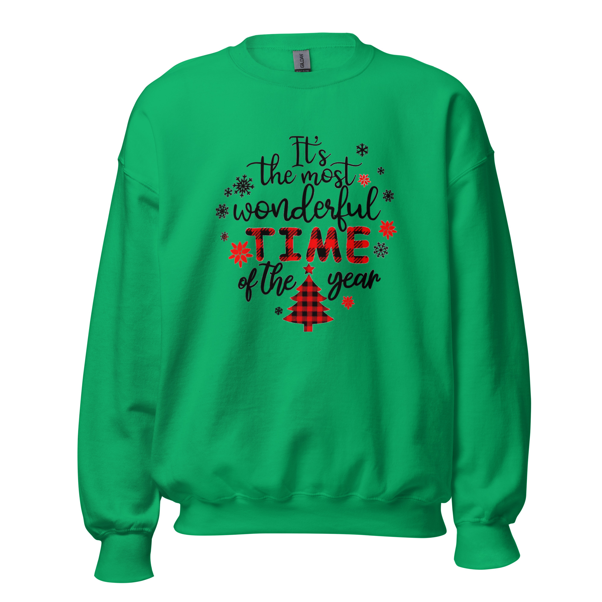 unisex-crew-neck-sweatshirt-irish-green-front-68ffeaf23d4d1.jpg Unisex Sweatshirt - Image 1